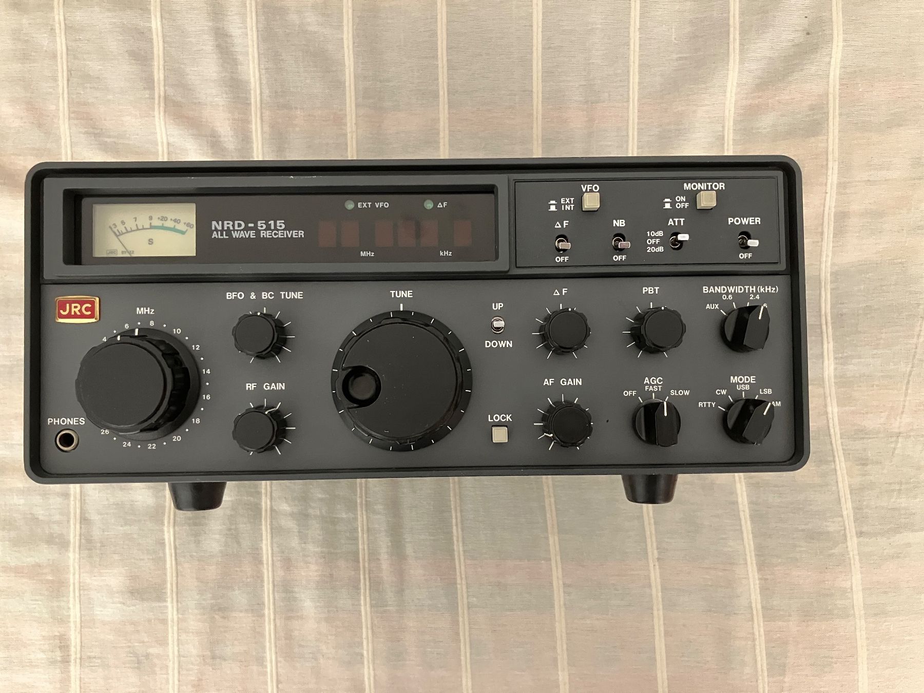 Jrc Radio: JRC NRD-515 Weltempfänger – Usato da Basel venduto da Planck01