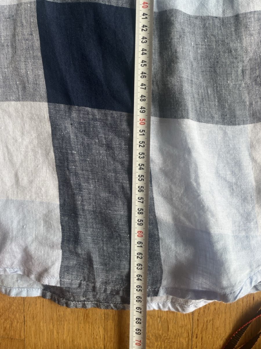 Blusen: Leinenbluse, blau, Clarina, 40 – Gebraucht aus Solothurn von Bobesch08 5