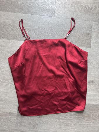 H&M haut rouge femme taille XL neuf