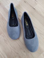 GRAUER BALLERINA GR. 39 *NEU*