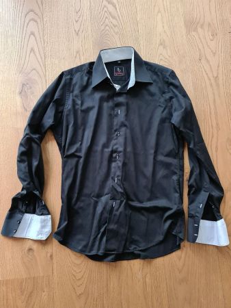 Hemd Yves Dorsey schwarz Grösse 39/40