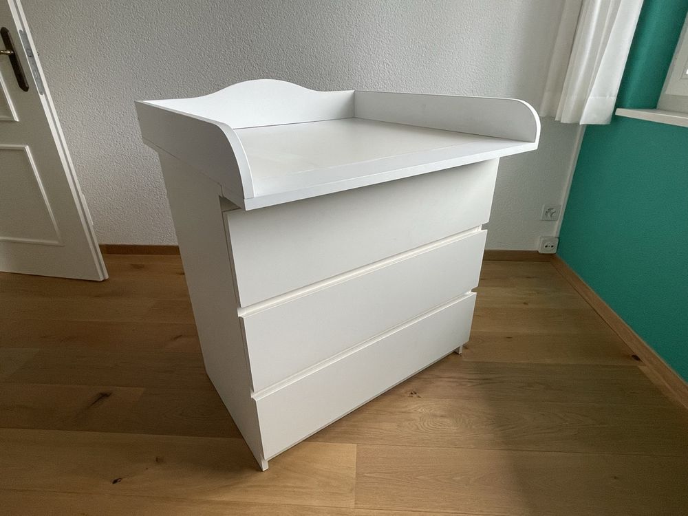 Stilvolle Ikea Malm Wickelkommode Bild