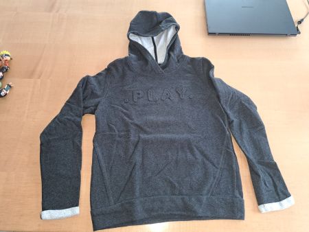 Hoody Pulli mit Kaputze ONLY Gr. S dunkelgrau NEU