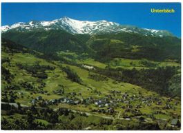 AK Unterbäch im Wallis, gelaufen nach Oberentfelden 1981