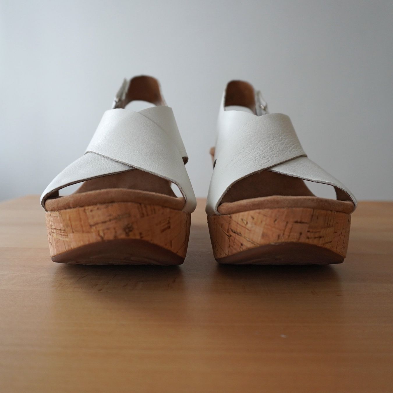 Clarks Damenschuhe: Keilsandale Clarks, weiss, Grösse 42 – Gebraucht aus Olten von HerGoodPieces 4