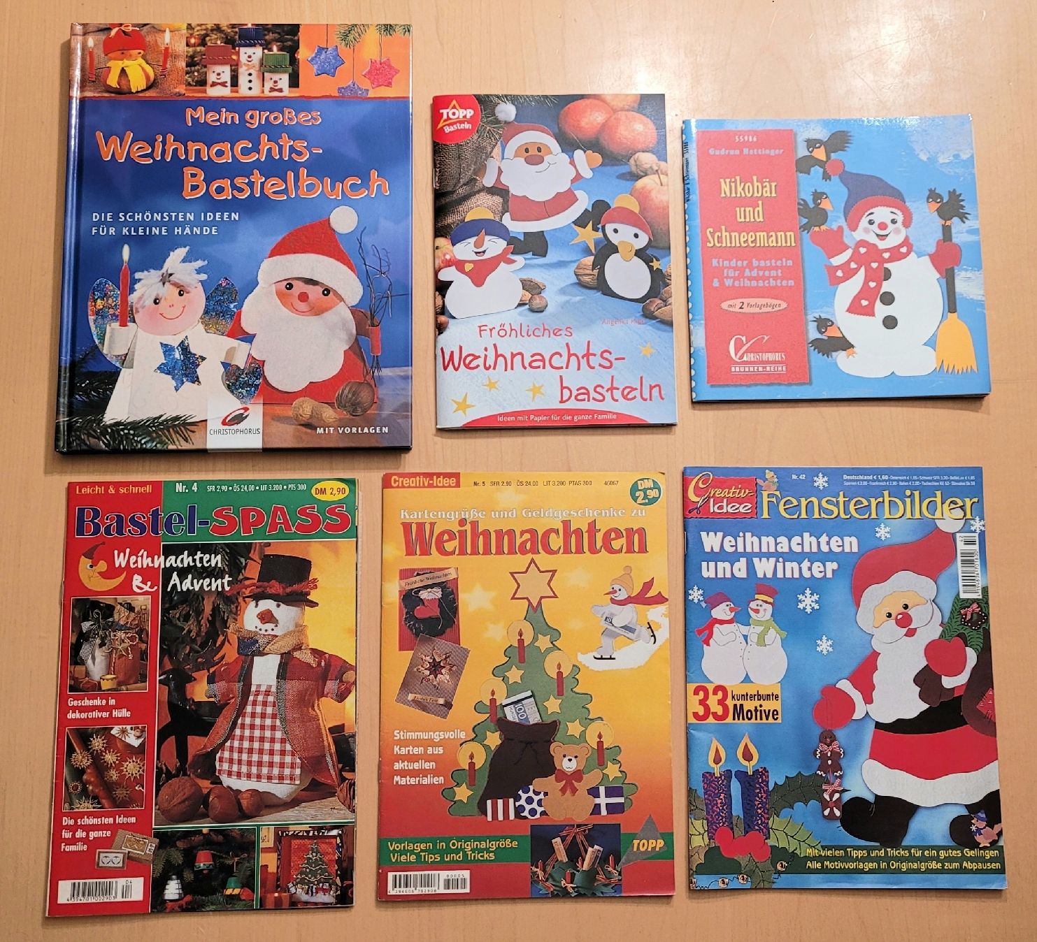 Bücher: Bastelbücher Weihnachten und Winter – Gebraucht aus Madiswil von Laubfleck