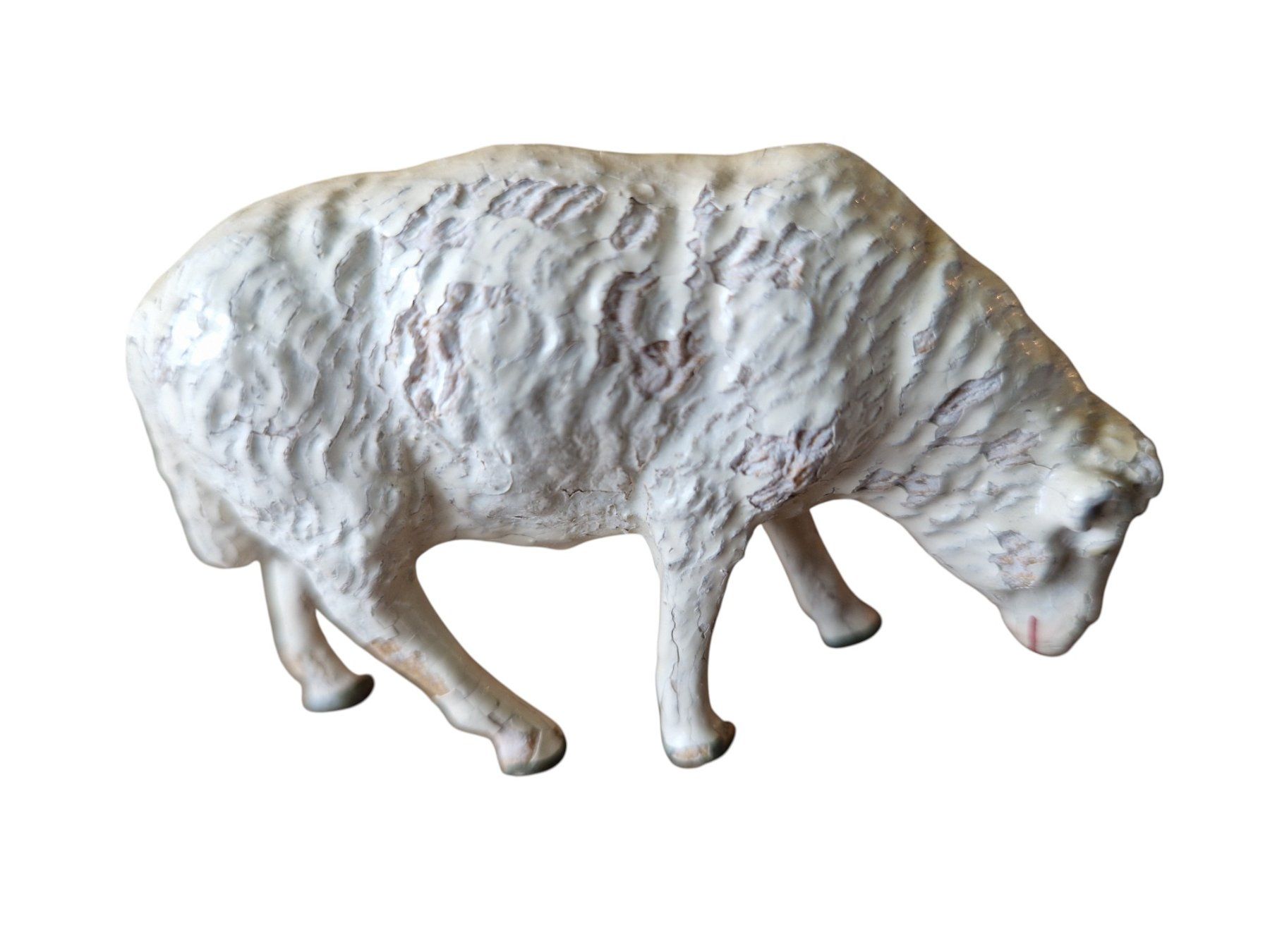 Statuette: antike Krippenfigur Schaf – Usato da Mörschwil venduto da lindaswunderkiste 6