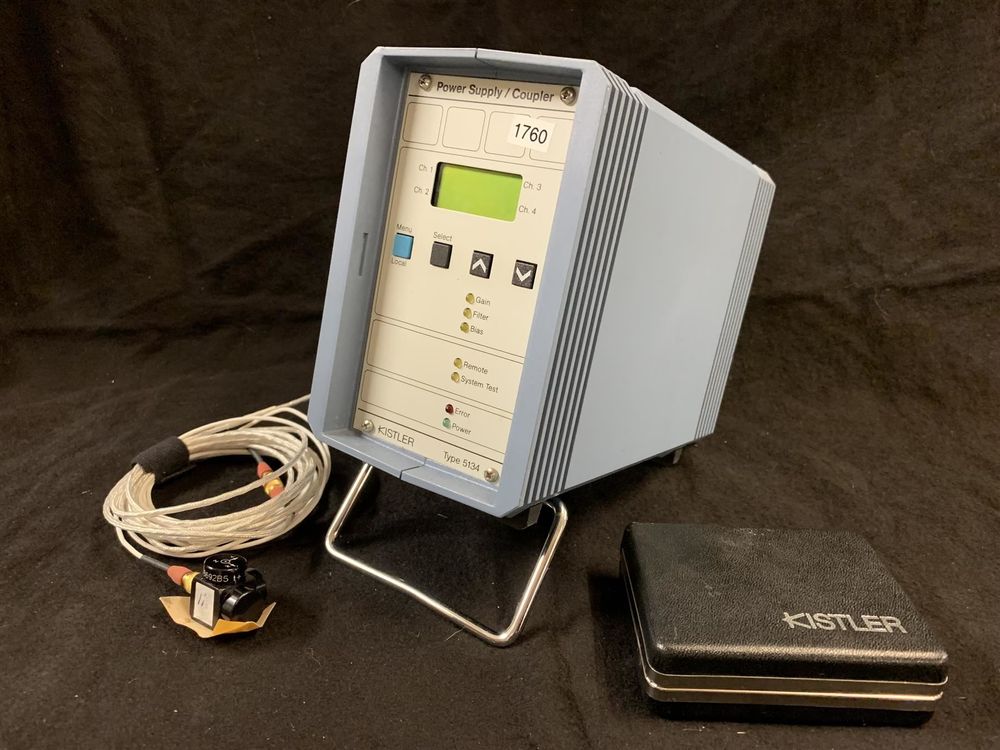 Kistler Type 5134 Power Supply / Coupler Incl. 3Achsensensor (Gebraucht ...