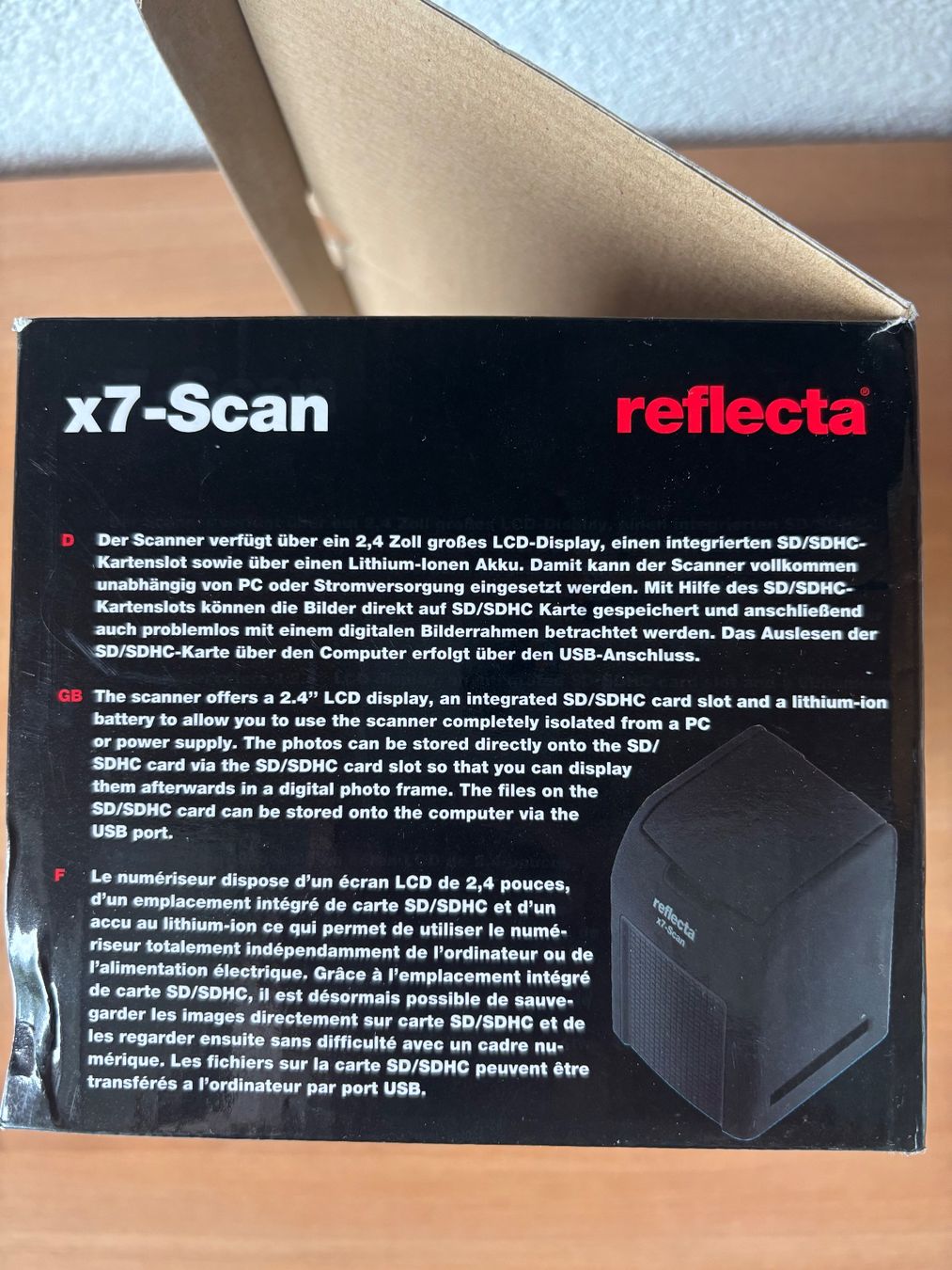 Scanner: Reflecta X7-Scan Filmscanner 14 Megapixel – Neu und originalverpackt aus Stalden VS von ile_ld6t 2