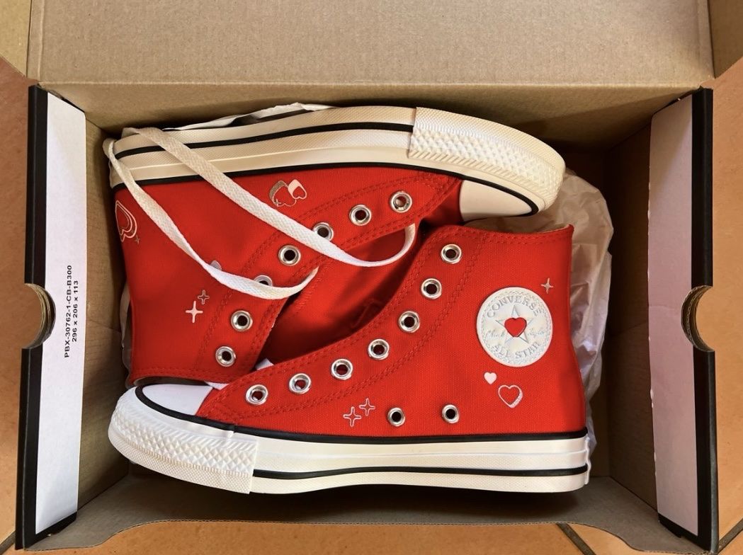 Converse Scarpe da donna: Converse Rot, Gr. 36.5, Neu – Nuovo e nell'imballaggio originale da Grindelwald venduto da wand_24