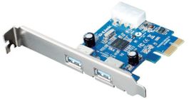 D-Link DUB-1310 2-Port USB-3.0 PCI-Express Adapter-Karte