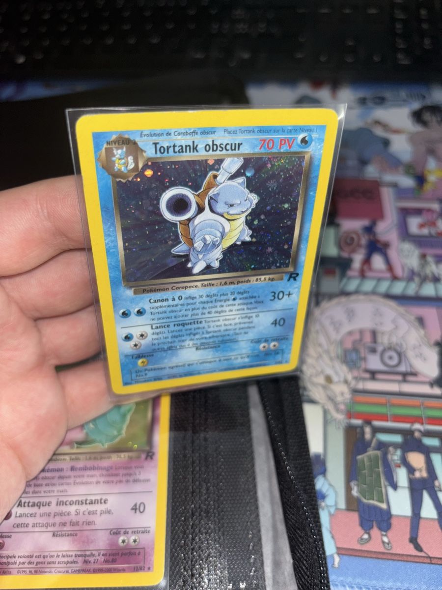Pokémon Sammelbilder & Trading cards: Tortank Obscur Holo team rocket FR – Gebraucht aus Puplinge von Collection_Pokepi