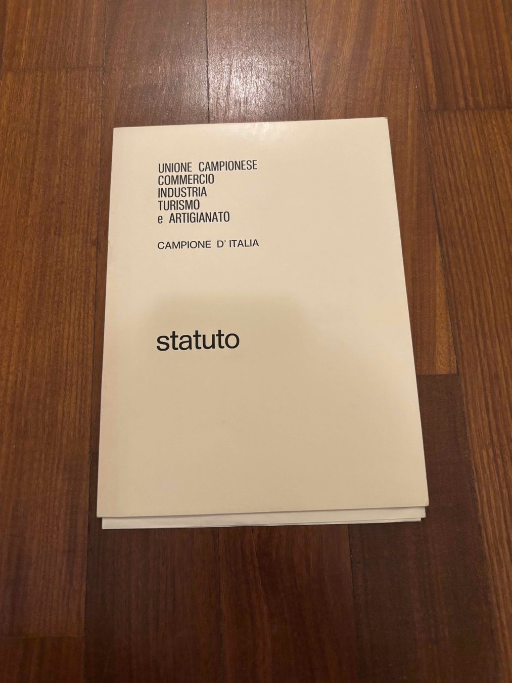 Libri: Campione D'Italia Statuto – Usato da Lugano venduto da Mark_Young