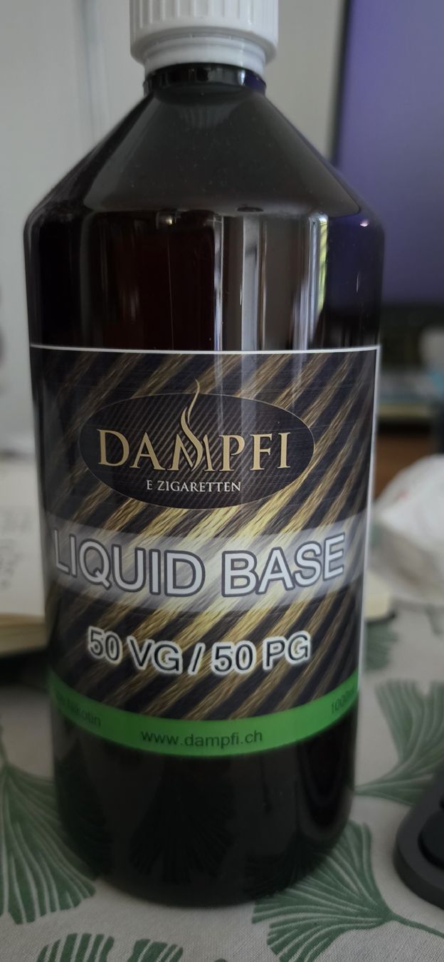 Sonstige Tabakwaren: Liquid Base Dampfi – Neu und originalverpackt aus Hölstein von ger_858l 2