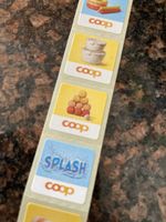 5 Stück Coop Sammelsticker SPLASH - Sommeraktion