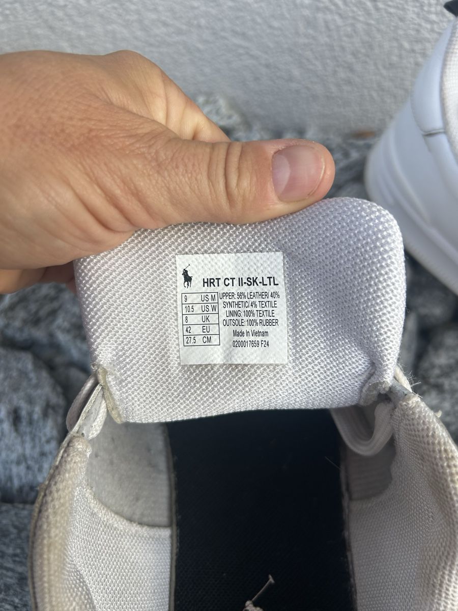 Ralph Lauren Chaussures hommes: Sneaker Polo Ralph Lauren 42 Leder – D'occasion à Sils im Domleschg par preski76 4