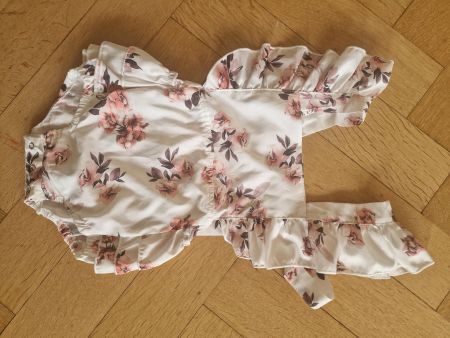 Sommerlicher Body inkl. passender Schleife (Handmade, neu)