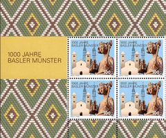 Viererblock 1000 Jahre Basler Münster**