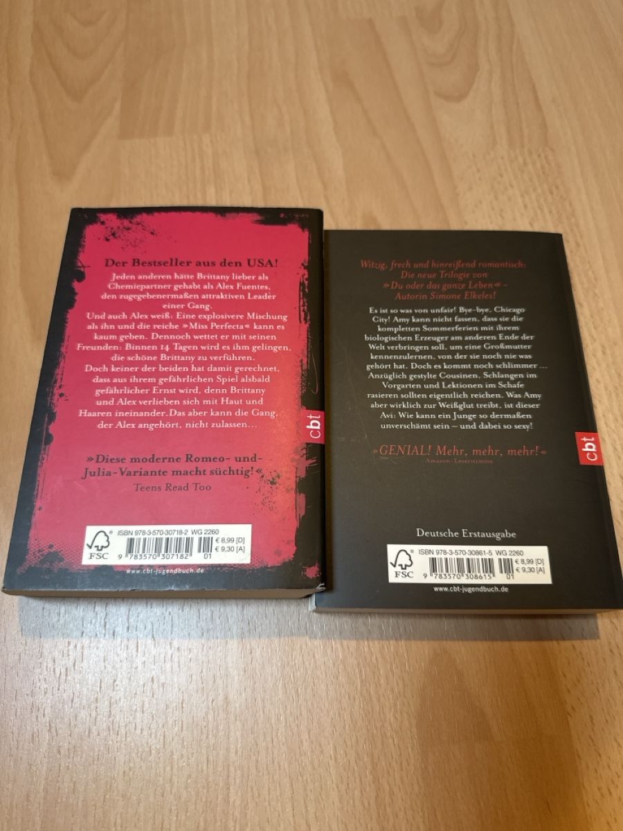 Libri: Simone Elkeles: DJ oder das ganze Leben, Sommerflirt. – Usato da Heiden venduto da Bettyk11. 1