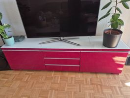 TV Möbel (Besta Burs IKEA), Schubladen & Fächer, gebraucht