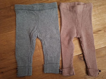 2er Set Strickhosen von ZARA, Grösse 74