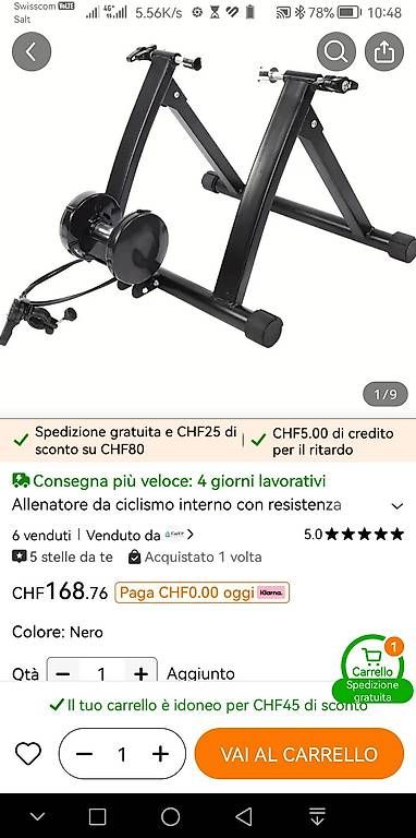 Velos: Rullo per bici – Neu und originalverpackt aus Certara von chi_hvy8 2