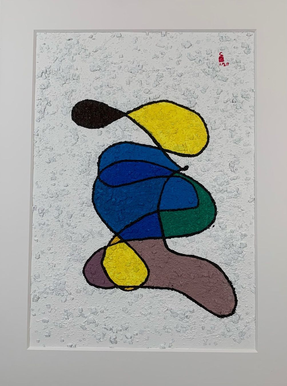 Dipinti: Original Schweizer Kunst: Mann im Profil – Usato da Basel venduto da EsZed 1