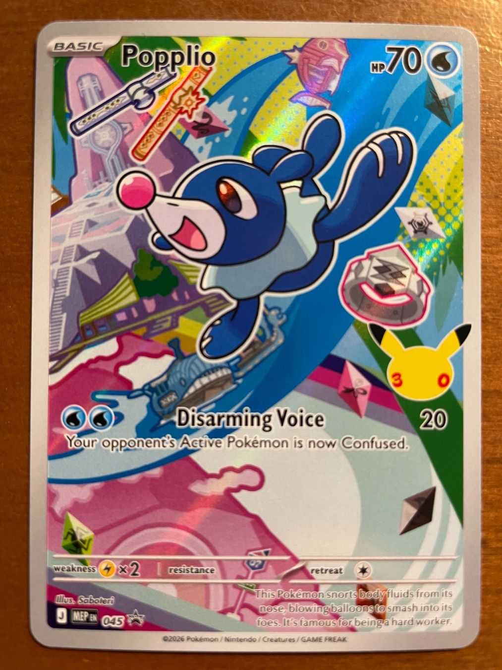 Pokémon Carte collezionabili: Pokemon Popplio (Versand gratis) – Nuovo (secondo la descrizione) da Chur venduto da Angerson