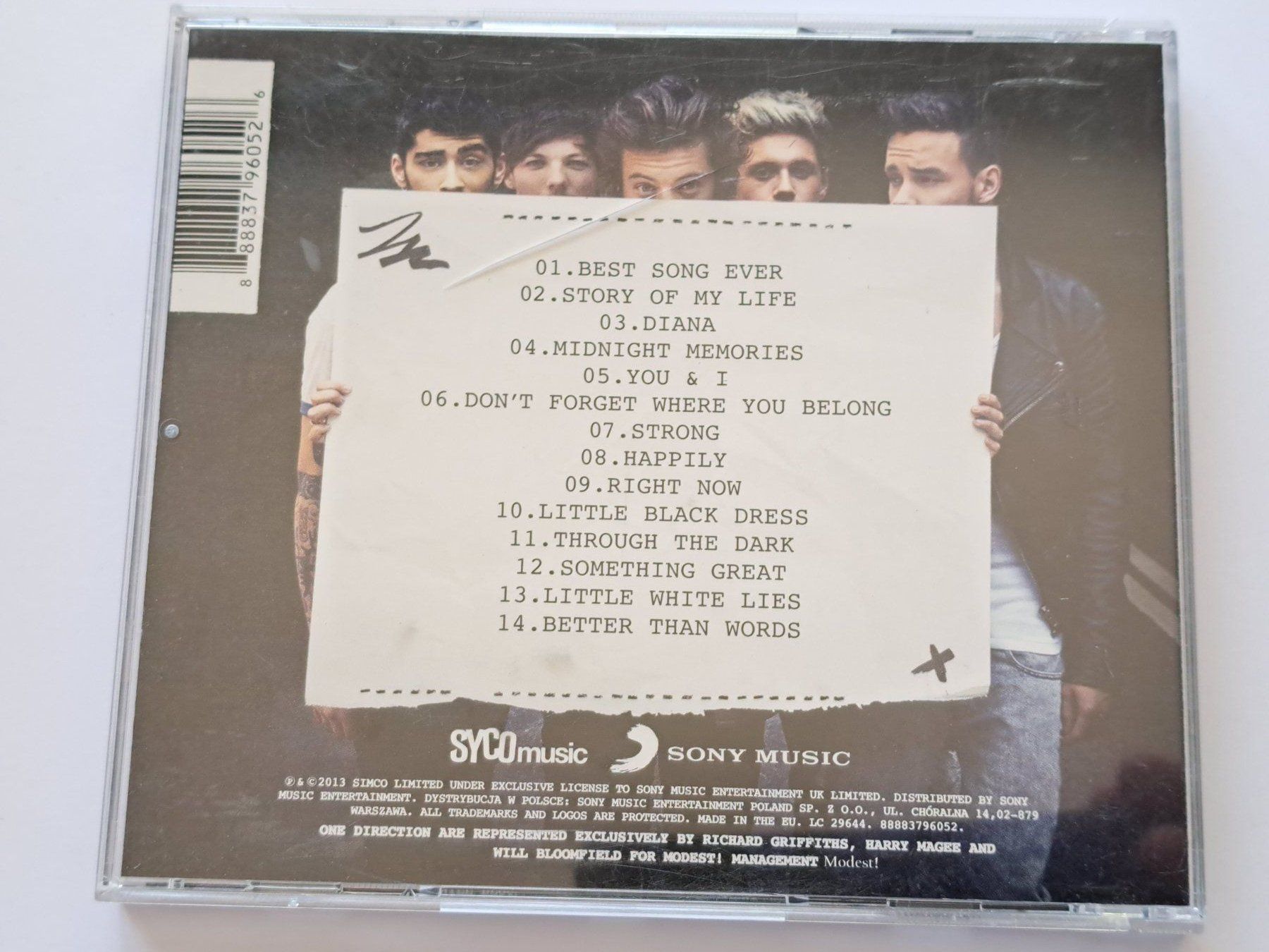 CDs: Cd One Direction - Midnight memories  – D'occasion à Pully par bro_n52j 1