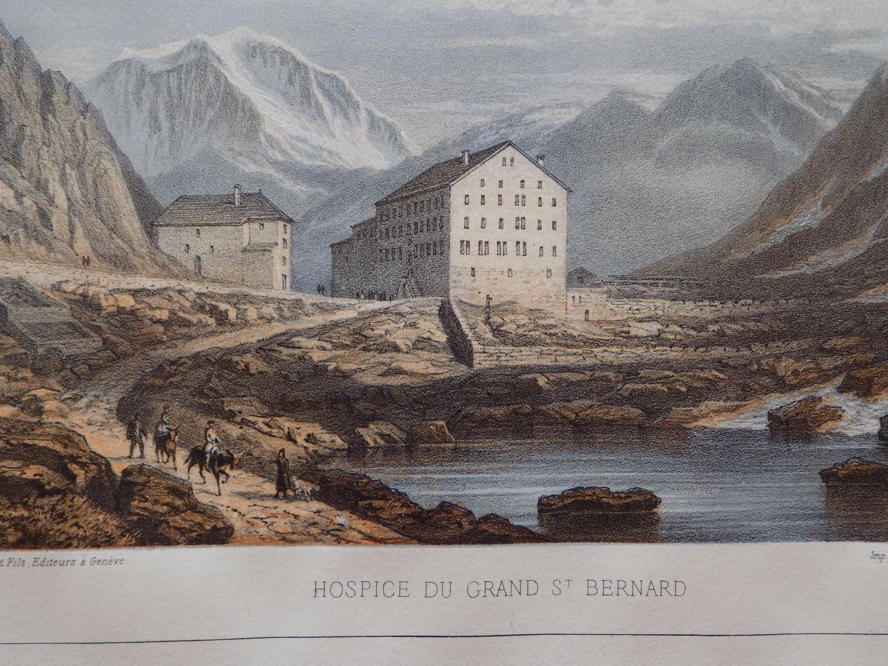 Incisioni: St. Bernhard getönt – Usato da Risch venduto da Antikfee 3