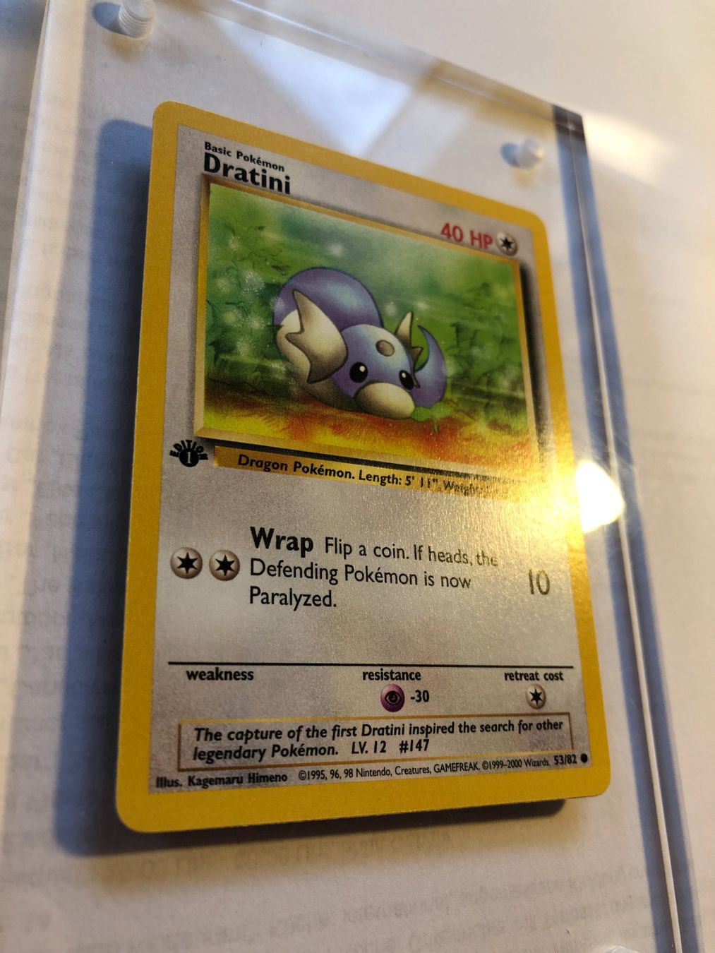 Cartes à collectionner: Dratini 1st Team Rocket - MINT - ab 1.- – D'occasion à Giubiasco par dan_pr8b 1
