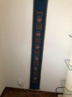 Handgearbeiteter Gobelin-Glockenzug - Blau - 155 x 20 cm