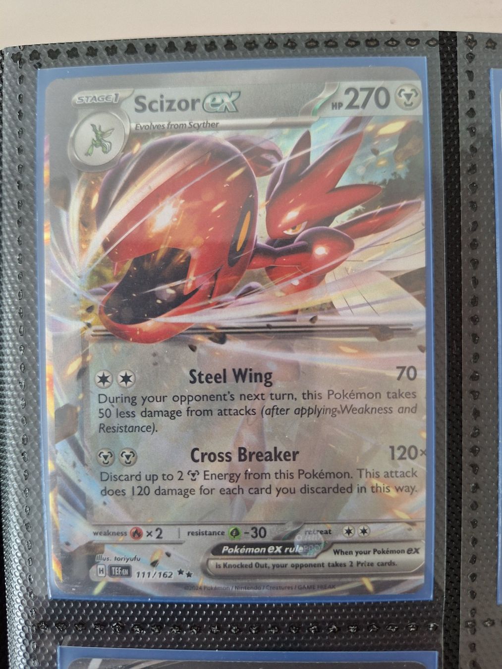 Pokémon Sammelbilder & Trading cards: Scizor ex – Gebraucht aus Altstätten SG von GGsGameshop