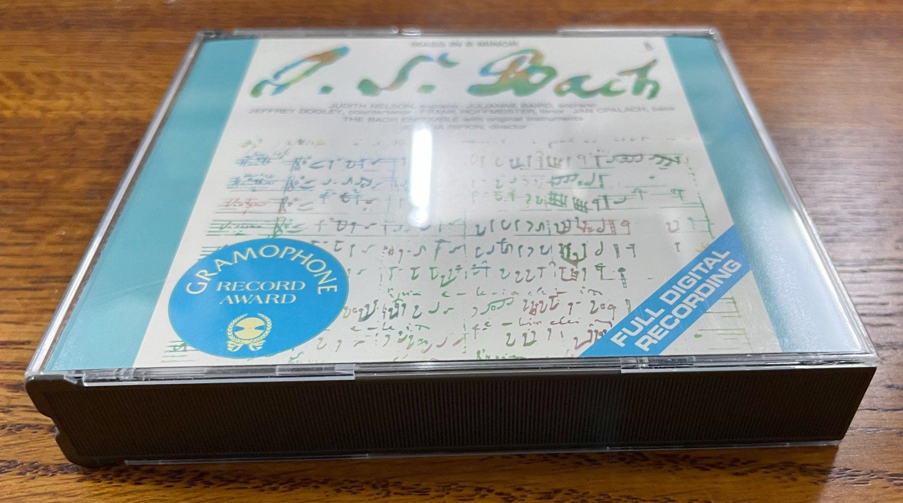 CD: 2CD Box - J.S.BACH - MASS IN B MINOR – Usato da Oftringen venduto da Vucki