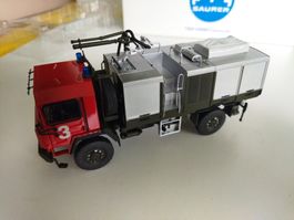 Saurer 6DM 4X4 "Pompier Swiss Army Sion" von Tek-Hoby 1/50