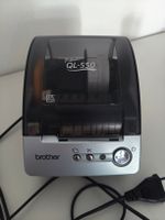 Brother QL-550 Etikettendrucker, mit angfangener Adressrolle