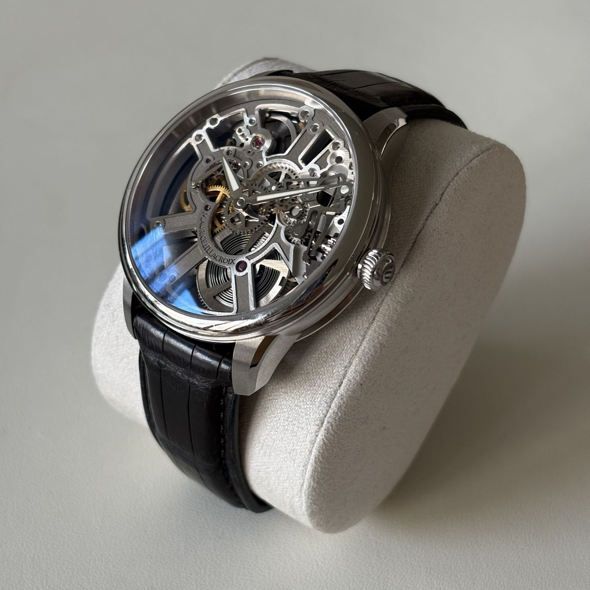 Maurice Lacroix Orologi: Maurice Lacroix Masterpiece Squelette – Usato da Winterthur venduto da LaBodega 1
