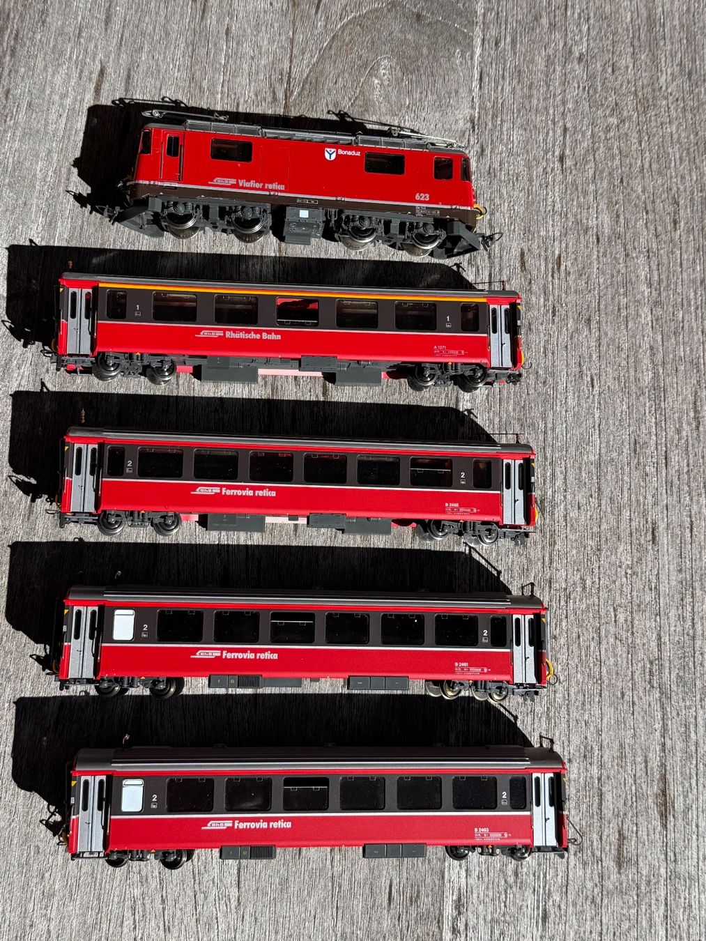Bemo Modellini di ferrovie: Bemo H0m RhB Bernina Express Set 7258 130 – Nuovo (secondo la descrizione) da Goldau venduto da Bergsturz1806 3