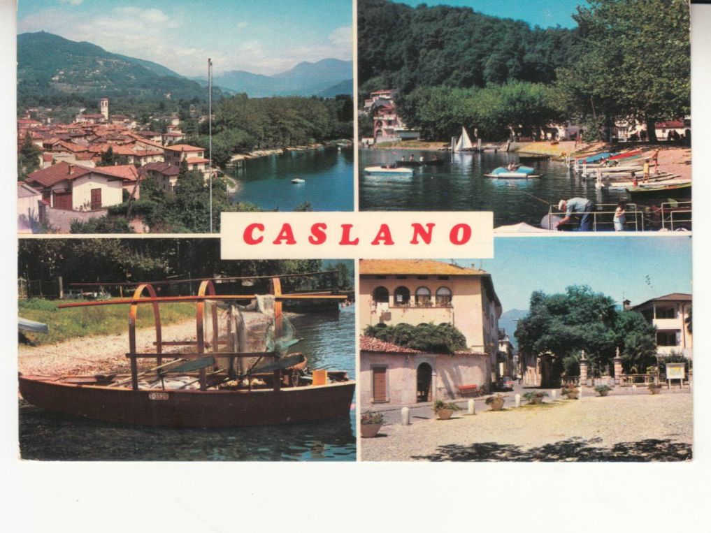 Ansichtskarten: Caslano ca. 1970 – Gebraucht aus Bürglen TG von StampGraf