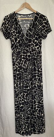Robe imprimé animal, stretch