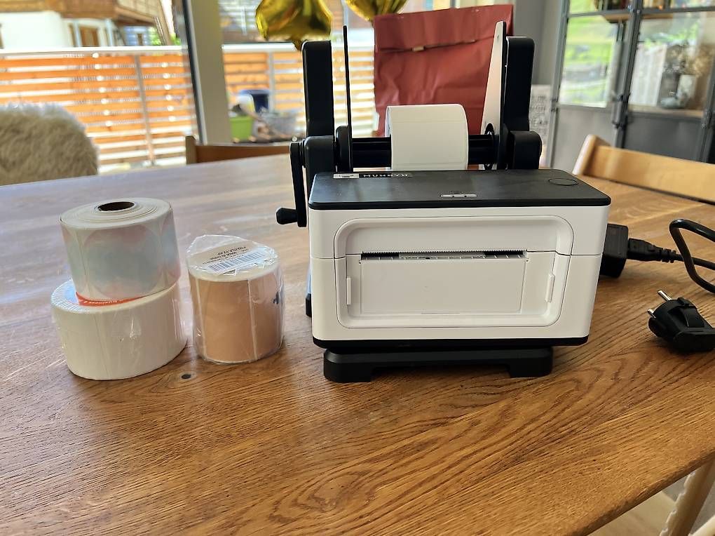 Stampanti: Munbyn 941B, Thermodrucker, Etikettendrucker mit Rolle – Usato da Adelboden venduto da ES4410 1