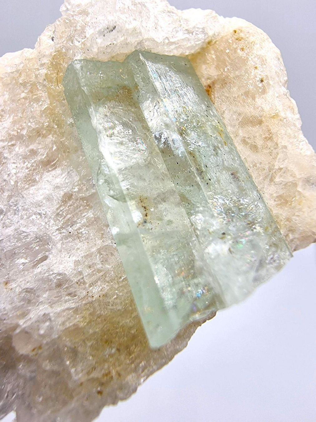 Minerali & Pietre curative: Aquamarine Beryl Gilgit, Gilgit District, Gilgit-Baltistan – Usato da Figino venduto da minshop 5