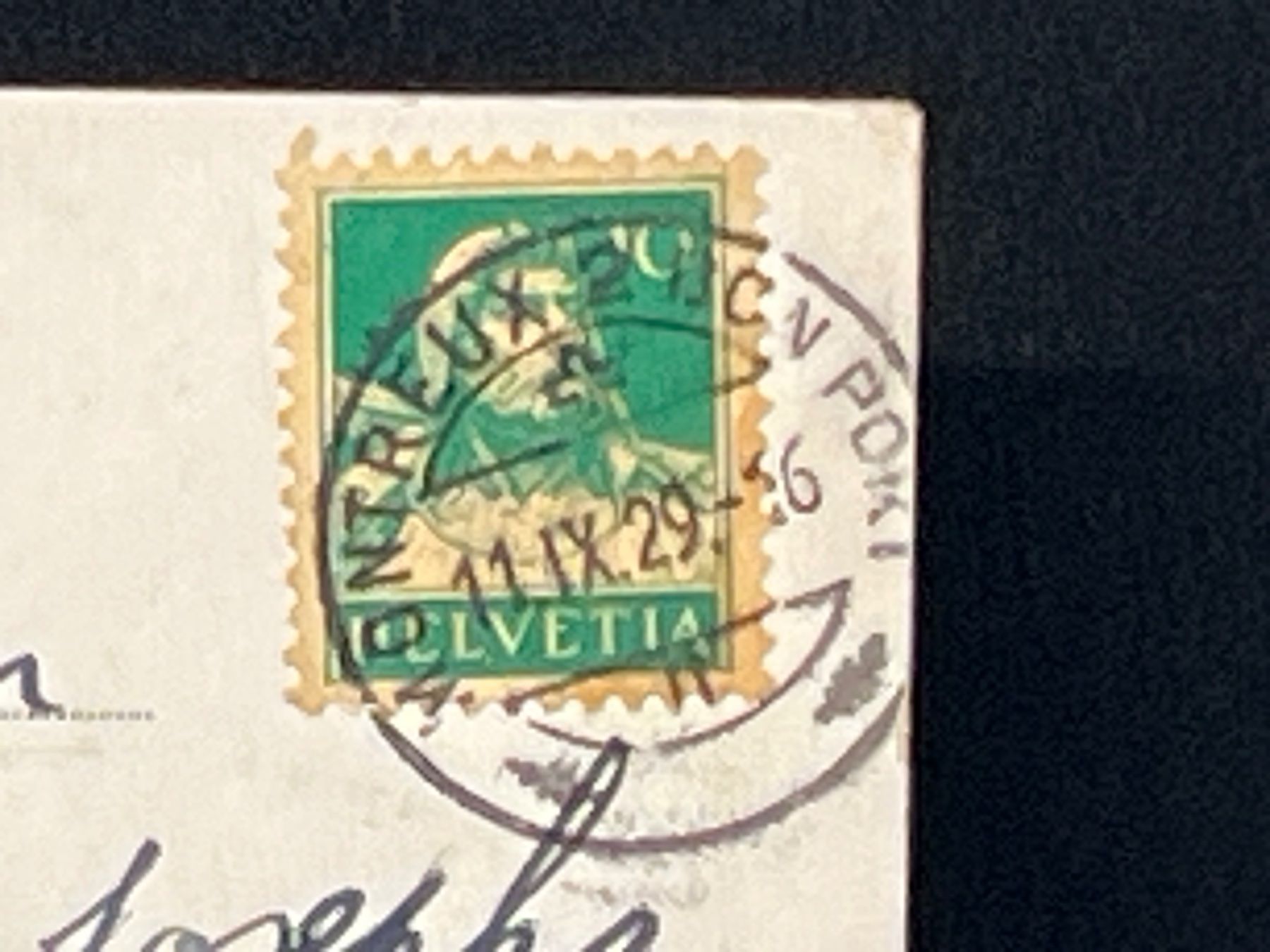 Cartoline postali: Territet - Montreux - Clarens – Usato da Widnau venduto da Brusi9 1