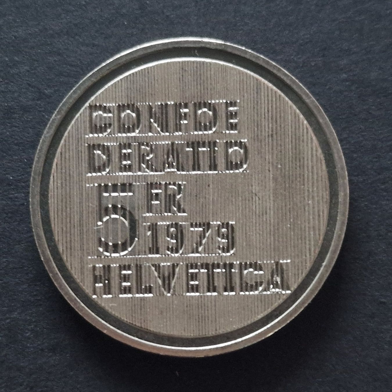 Tutti le monete: CHF 5.- commémorative 1979 Albert Einstein – Usato da Bouveret venduto da psv01 3