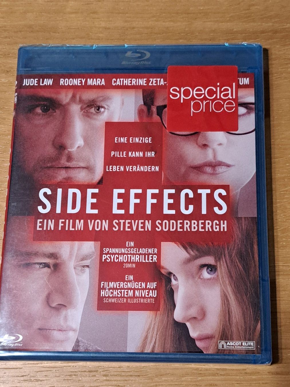 Tutti i DVDs: Blu-ray SIDE EFFECTS von Steven Soderbergh.   Noch neu! – Nuovo e nell'imballaggio originale da Unterseen venduto da Kanica