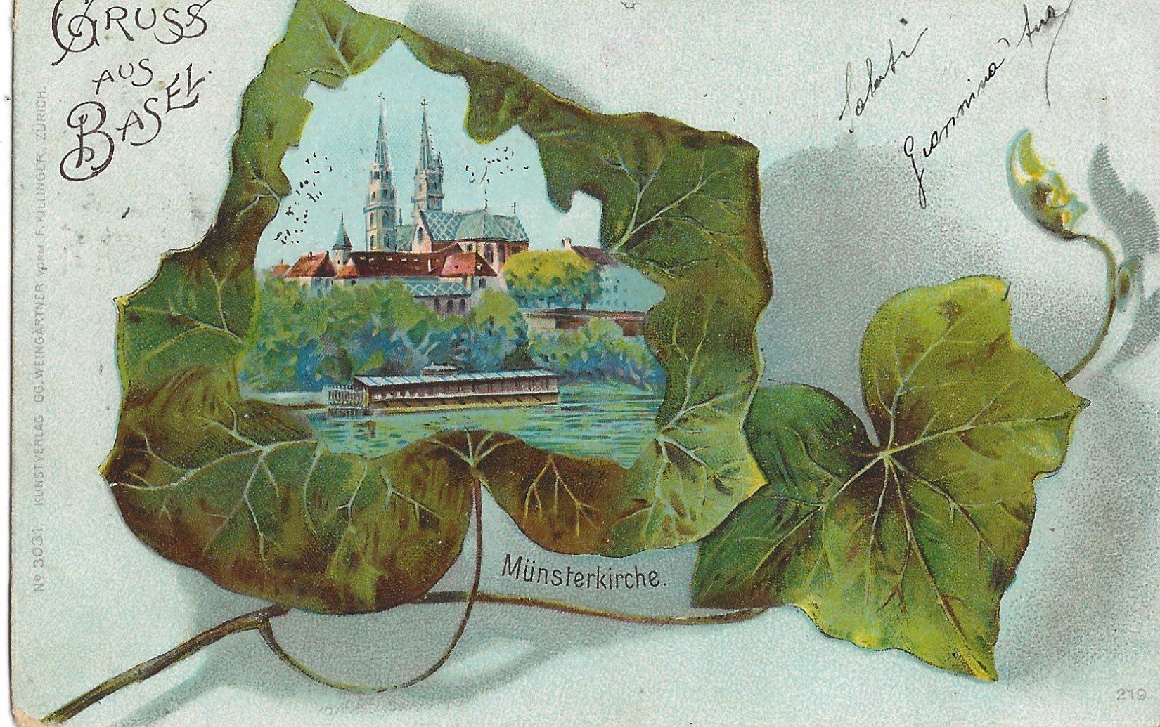 Cartes postales: Gruss aus Basel, 1900, Litho – D'occasion à Frauenfeld par Merk52