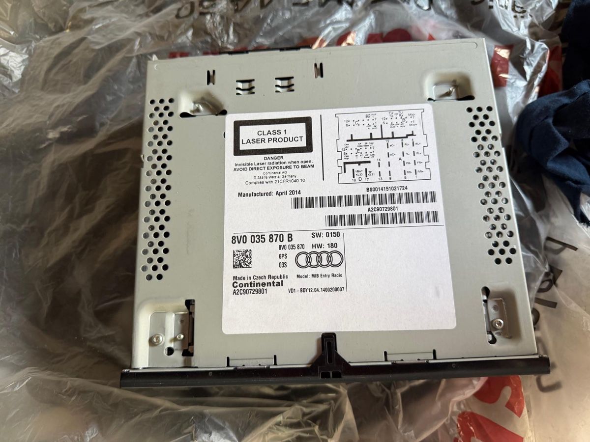 Audi Alle Autoersatzteile: audi a3 radio system ausfahrbar – Gebraucht aus Flums von foi_hxz8 5
