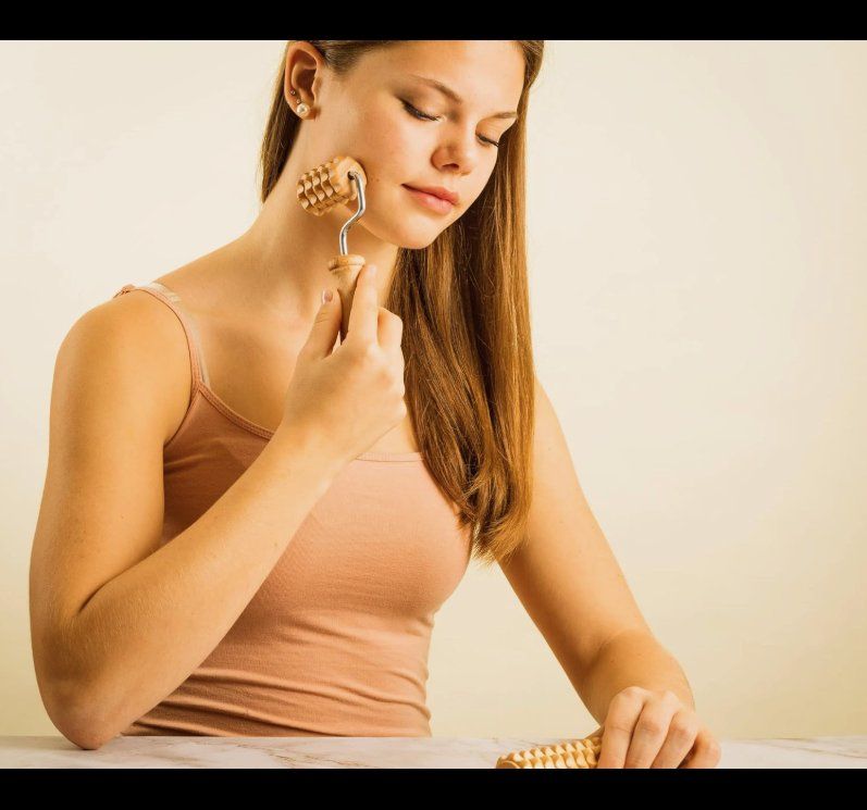 Dispositivi per massaggi: Massagegerät Kopf Massageroller Roller mit Griff – Nuovo e nell'imballaggio originale da Fällanden venduto da Eifachschoen 4