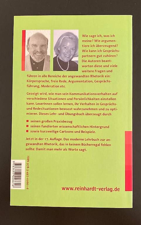 Bücher: Buch: Rhetorik und Kommunikation – Gebraucht aus Buchs AG von tam_k2nj 1