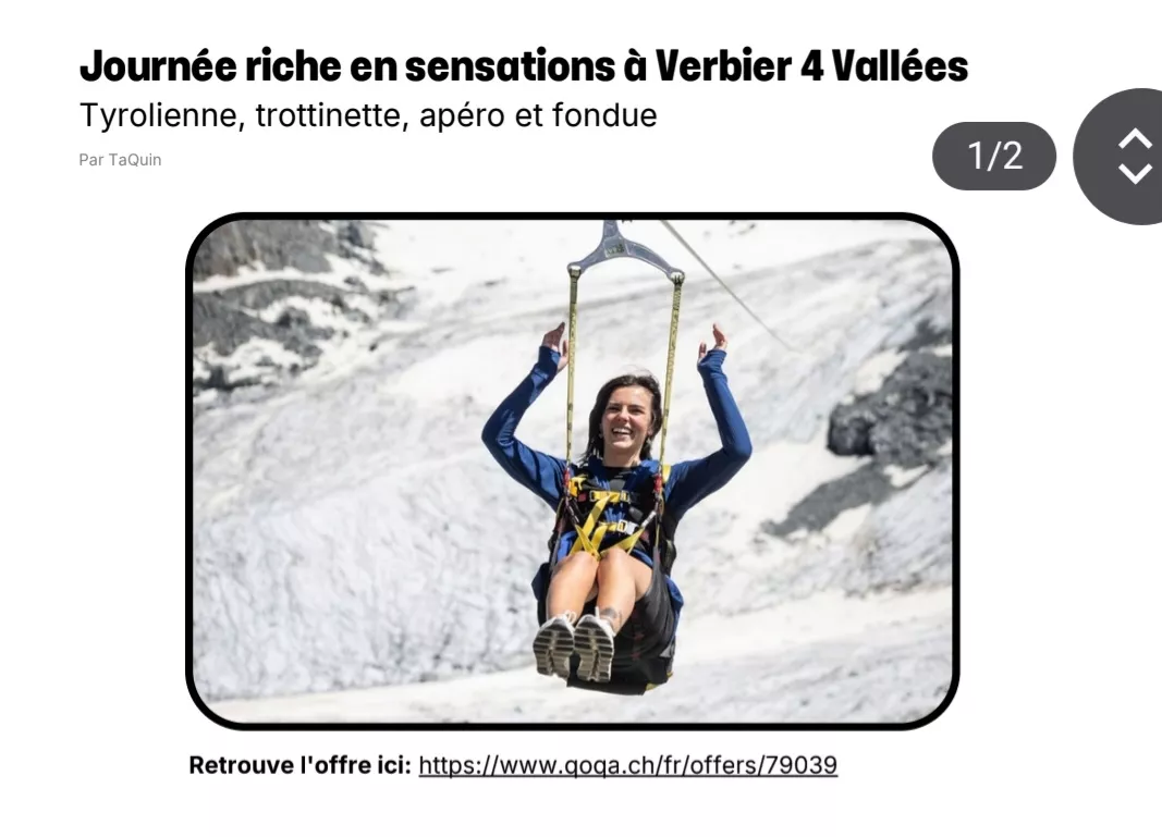 Buoni: journée Verbier – Nuovo (secondo la descrizione) da Tramelan venduto da Vipers1